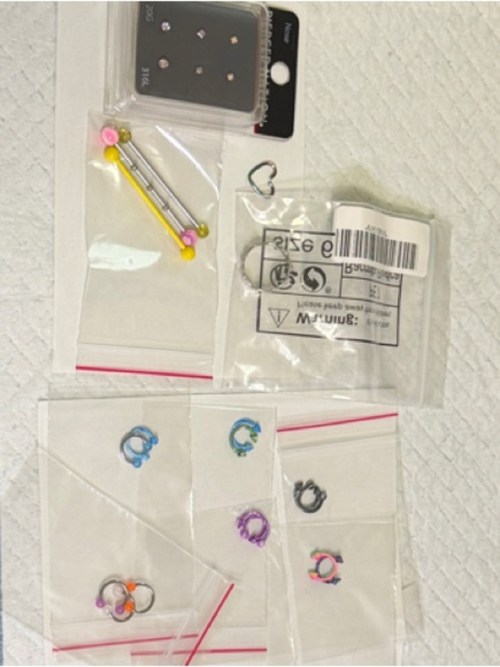 CLEARANCE Jewelery Piercings Bundle